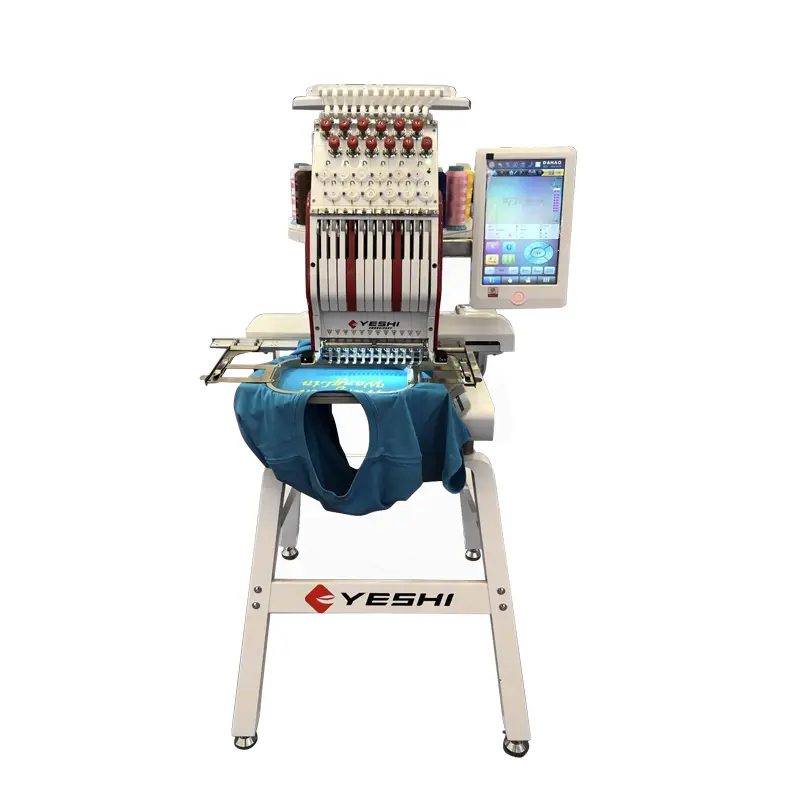 Mini-borduurmachine met platte functie