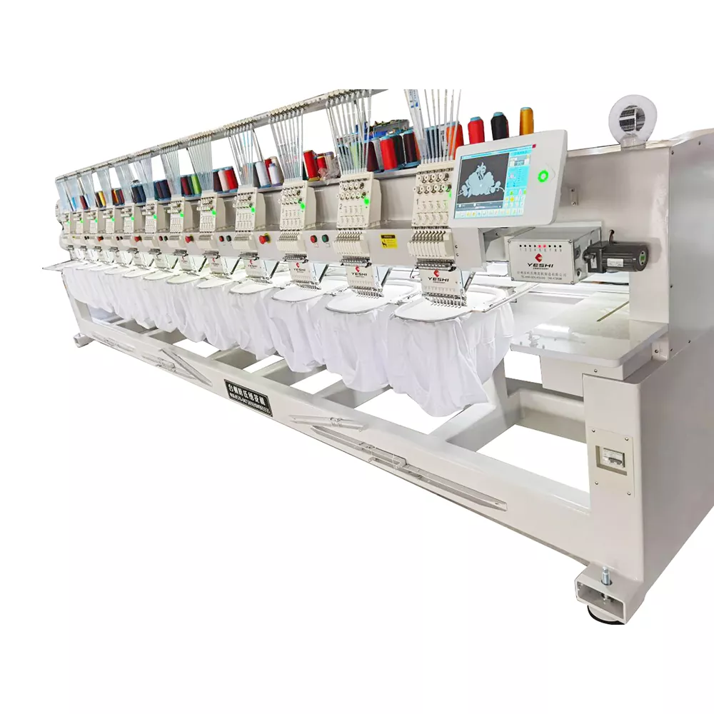 Multi-naald Twaalf Hoofden Borduurmachine